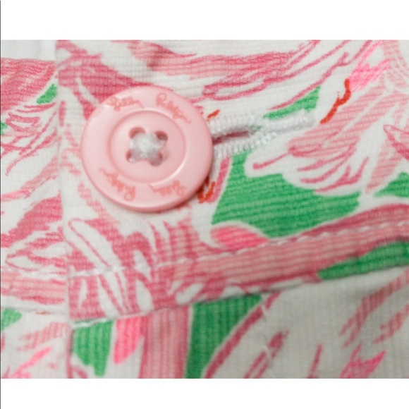 Lilly Pulitzer Callahan Shorts Flamingo Pink - Picture 9 of 9